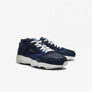 Lacoste Herren-Sneakers STORM 96 LO Blau (41SMA0100-ND1)