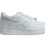 A Bathing Ape Bape Sta Low Triple White