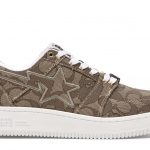 A Bathing Ape Bapesta Coach Beige