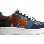 A Bathing Ape Bapesta Coach Blue