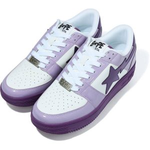 A Bathing Ape Bapesta Low Purple (2020)