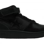 A Bathing Ape Bapesta Mid Black