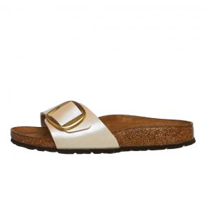 Birkenstock W Madrid Big Buckle Graceful Graceful Pearl White (1015279)