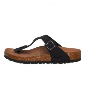 Birkenstock W Gizeh BF Earthy Vegan Black (1020380)