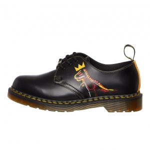 Dr. Martens 1461 Basquiat Backhand & Black Smooth & Yellow Smooth (27186001)