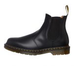 Dr. Martens 2976 Yellow Stitch Chelsea Boot Black Smooth (22227001)