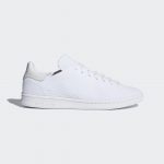 adidas Stan Smith Primeknit Triple White Leather Heel