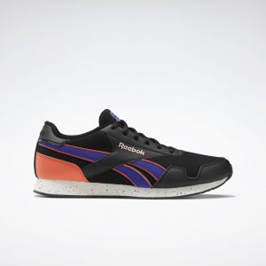 Reebok Royal Classic Jogger 3 Clip Black / Team Purple / Semi Orange Flare (FX0750)