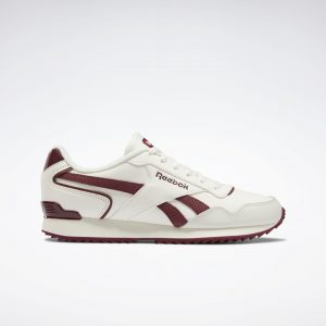 Reebok Royal Glide Ripple Clip Chalk / Collegiate Burgundy / Chalk (FZ0187)