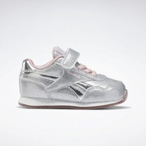 Reebok Royal Classic Jogger 3 Silver Metallic / Classic Pink / White (FZ2298)