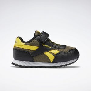 Reebok Royal Classic Jogger 3 Army Green / Black / Alert Yellow (FZ2740)