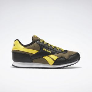 Reebok Royal Classic Jogger 3 Army Green / Black / Alert Yellow (FZ2741)