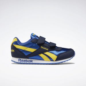 Reebok Royal Classic Jogger 2 Collegiate Navy / Collegiate Royal / Alert Yellow (FZ3490)