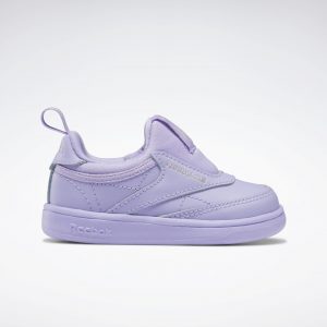 Reebok Club C Cardi B Slip-On III Crisp Purple / Crisp Purple / Quartz Met (H03320)