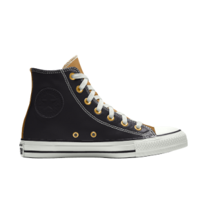 Converse Custom Leather Chuck Taylor All Star High Top Black Black (156574CSP21_black)