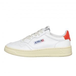 Autry Medalist Low White / Orange (AULWLL24)