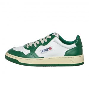 Autry  Medalist Low White / Green (AULMWB03)