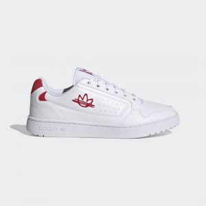 adidas NY 90 Schuh Cloud White / Scarlet / Cloud White (FZ2250)