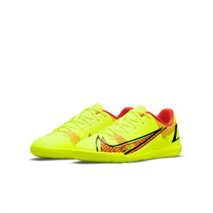 Nike Jr. Mercurial Vapor 14 Academy IC Fußballschuh für Hallen- und Hartplätze für jüngere/ältere Gelb (CV0815-760)