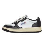 Autry  Medalist Low White / Black (AULWWB01)