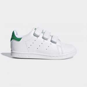 adidas Stan Smith Schuh Footwear White / Footwear White / Green (BZ0520)