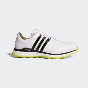 adidas TOUR360 XT-SL Spikeless Wide 2.0 Golfschuh Cloud White / Core Black / Acid Yellow (FW5594)