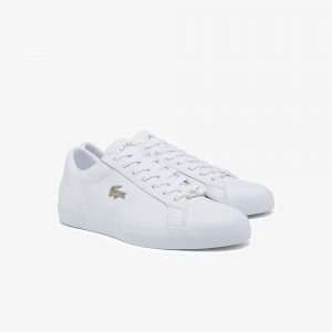 Lacoste Herren-Sneakers LEROND Weiss (41CMA0015-21G)