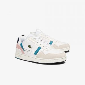 Lacoste Damen-Sneakers T-CLIP Weiss (41SFA0026-1R4)
