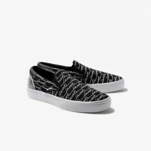 Lacoste Herren-Sneakers SERVE SLIP Schwarz (42CMA0041-312)