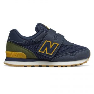 New Balance 515 Classic – Natural Indigo/Varsity Gold, Natural Indigo/Varsity Gold (YV515NV)