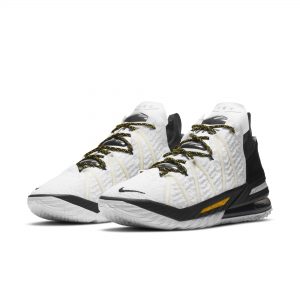 LeBron 18 “White/Black/Gold” Weiß (CQ9283-100)