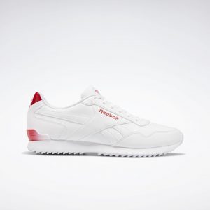 Reebok Royal Glide Ripple Clip White / White / Vector Red (S42694)