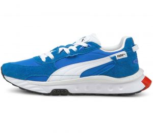 Puma Wild Rider Vintage Herren Sneaker  blau (381595-01)