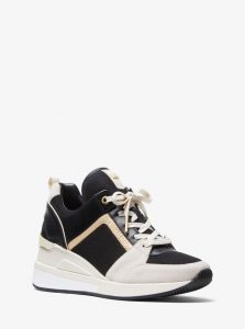 Michael Kors Dreifarbiger Sneaker Georgie  Lt Crm Multi (43R9GEFS1S)