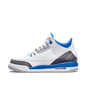 Air Jordan  3 Retro Racer Blue (GS) (2021) (398614-145)