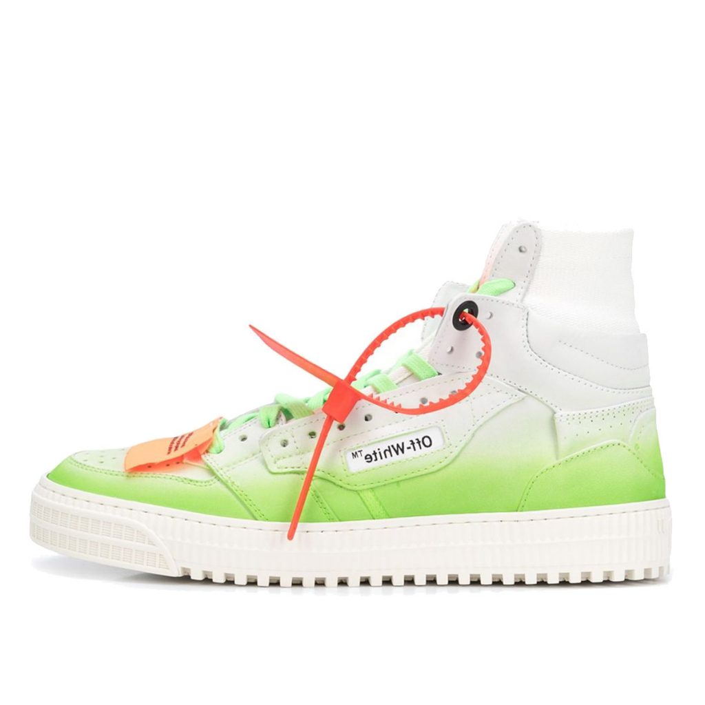 Off-White Spray Off Court 3.0 High Top Sneaker Fluo Green (OMIA065R20G930520140)