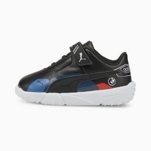 Puma BMW M Motorsport Drift Cat Delta Baby Motorsportschuhe Schwarz/Weiß (306901-01)