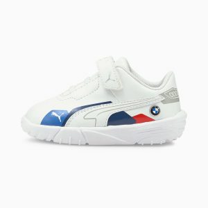 Puma BMW M Motorsport Drift Cat Delta Baby Motorsportschuhe Weiß (306901-02)
