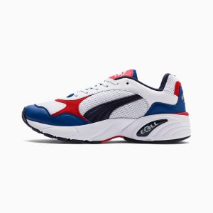 Puma CELL Viper Leather Weiß/Blau/Rot (370996-02)