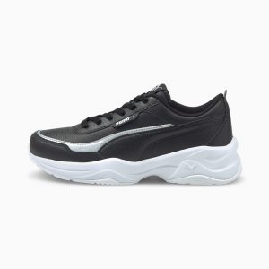 Puma Cilia Mode Lux Damen  Schwarz/Silber (375732-01)