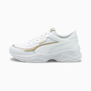 Puma Cilia Mode Lux Damen  Weiß/Gold (375732-02)