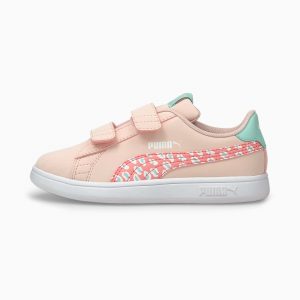 Puma Smash v2 Roar V Kinder Rosa (380907-02)