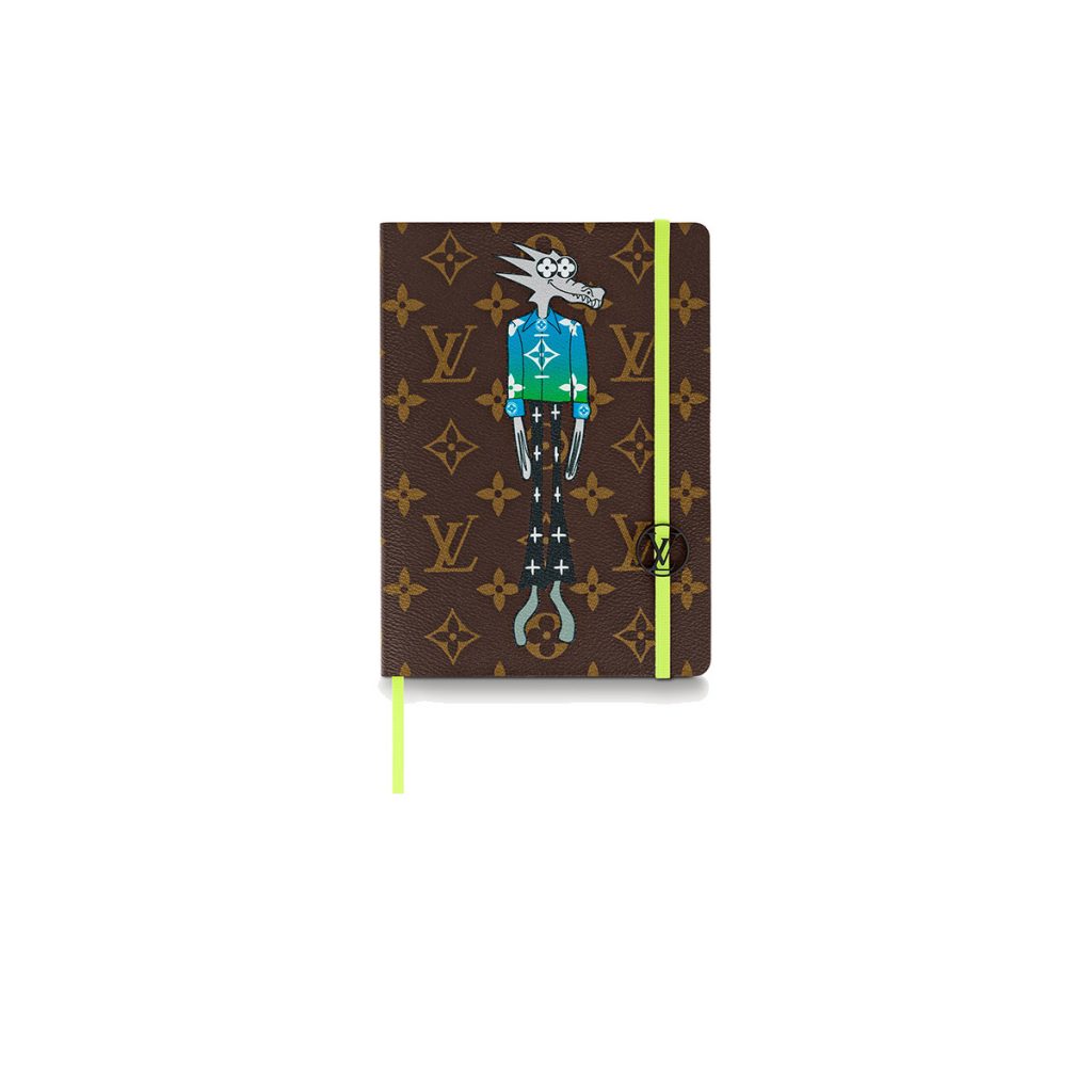 Louis Vuitton LV Friends Clemence Puppet Monogram Notebook (2021) (GI0583)