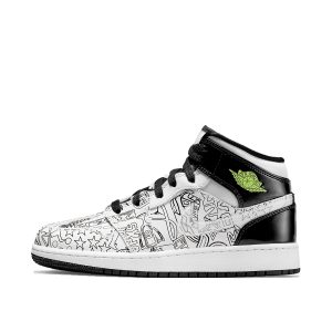 Air Jordan  1 Mid ‚DIY‘ (GS) (2021) (DC4099-100)