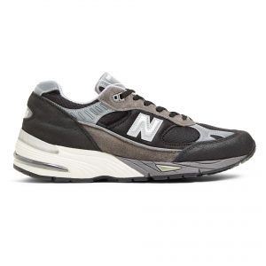 New Balance x Slam Jam 991 Made In The UK Black Grey (2021) (M991SJM)