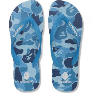 A Bathing Ape Havaianas Blue Camo