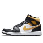 Air Jordan 1 Mid White Pollen Black (2021) (554724-177)