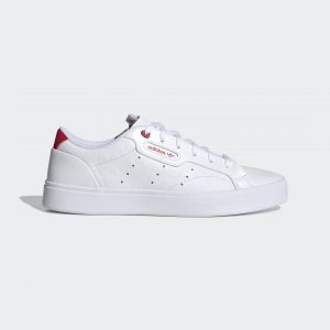 adidas  Sleek Sneaker Cloud White / Scarlet / Core Black (FZ1829)