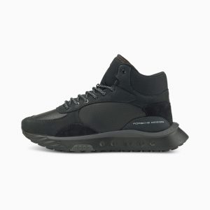 Puma x FIRST MILE Porsche Design Wild Rider – wintertaugliche Motorsportschuhe für Herren Schwarz (306892-01)