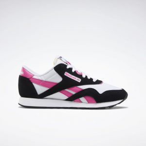 Reebok Classic Nylon White / Black / Proud Pink (FY1072)